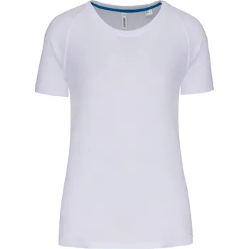 pracovní tričko Kariban Tričko PA4013, sportovní, krátký rukáv, dámské COT20401300101-white S Bílá