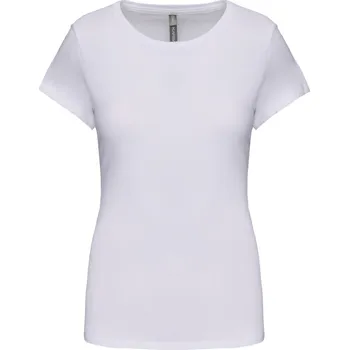 pracovní tričko Kariban Tričko K3013, elastické, krátký rukáv, dámské COT20301300101-white S Bílá