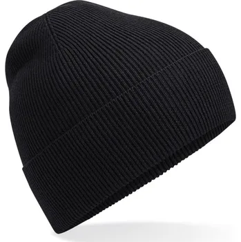 Pracovní přilba Beechfield Čepice B 51N z bio bavlny, pletená COT53051N00299-black Černá UNI