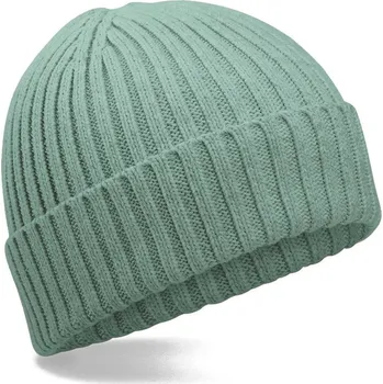 Beechfield Čepice B 341B, bio, pletená, dětská COT53341Bo5099-dusty green UNI Zelená dusty