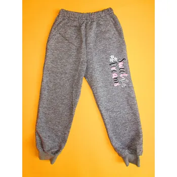 Arex, ČR Dívčí tepláky s manžetou Sweet Dreams 1 Barva: šedá, Velikost: 104