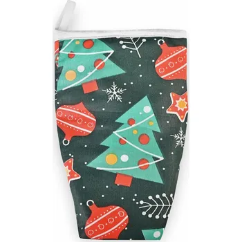 Chňapka EMI Chňapka žabka vánoční zelená