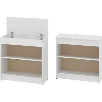 Botník Slevadoma Botník T-01 Barva: Bílá