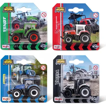 Hračka Maisto M. Mini Work Machines Tractors 3´´, assort, blister