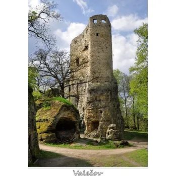 66000148 Pohlednice hrad Valečov (hrad Valečov)