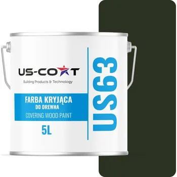 barva a nátěr na dřevo KRYCÍ BARVA NA RENOVACI DŘEVĚNÝCH DVEŘÍ ZELEŇ ZELENÁ RAL 6007 SATÉNOVÁ 5L