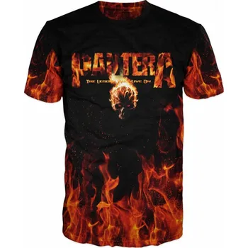 Pánské tričko tricko Pantera velikost: 5XL - šířka 67 cm, délka 78 cm