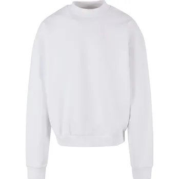 Pánská mikina BUILD YOUR BRAND BY 205 mikina přes hlavu Barva: bílá, Velikost: M