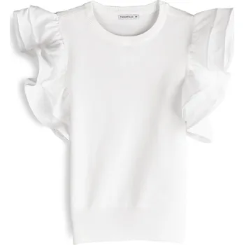 Dámské oblečení GATE Pulovr s volánovými rukávy 36 225-0576/10