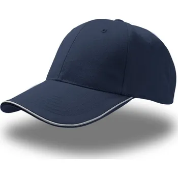 Pracovní přilba Atlantis Headwear Kšiltovka Reflect, 6 panelová, reflexní COT-33051205099 Modrá královská UNI