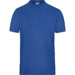 James & Nicholson Tričko JN 1802 Solid, elastické, z bio bavlny, krátký rukáv, pánské COT02180205002-royal M Modrá královská