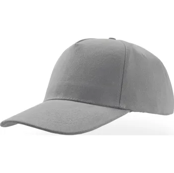 Pracovní přilba Atlantis Headwear Kšiltovka Liberty Five, 5 panelová, baseballová COT33018003999-light grey Šedá světlá UNI