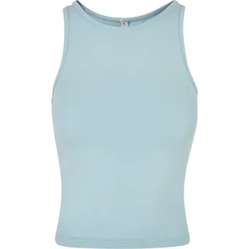 pracovní tričko Build your Brand Tílko BY 208, bez rukávu, dámské COT56020857101-ocean blue S Modrá ocean