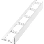 Havos Profil ukončovací B01 "L" hliník 8 x 2500 mm, komaxit bílý, B01/10/08/401/2500