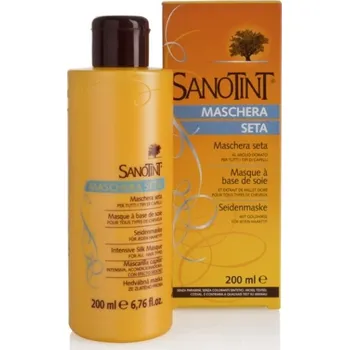 Vlasová regenerace Sanotint Sanotint Hedvábná maska - 200 ml BE-SA80204