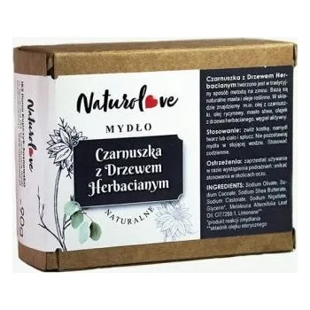 Mýdlo Naturolove Uhelné mýdlo s Tea Tree