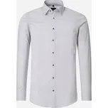 Pánská bavlněná košile Barva: Šedá, Velikost: 38, Střih: SLIM FIT