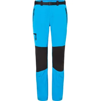 Pánské kalhoty James & Nicholson Kalhoty JN 1206, trekingové, do pasu, pánské COT021206v0404-bright blue XL Modrá jasná/navy