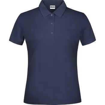 James & Nicholson Polokošile JN 791, krátký rukáv, dámská COT02079100301-navy S Navy