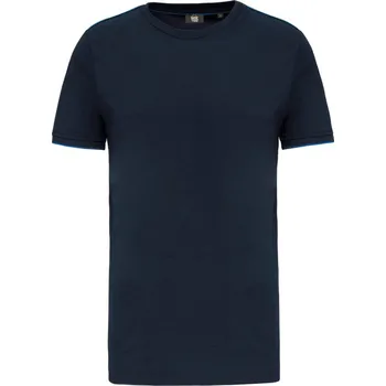 pracovní tričko Kariban Tričko WK3020 Day-to-Day, krátký rukáv, pánské COT203020x0104-navy/light XL Navy/modrá královská světlá