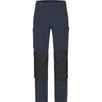 montérky James & Nicholson Kalhoty JN 1813 Slim Line do pasu, strečové COT02113X025o7-carbon 62 Carbon