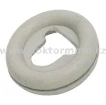 Motor pro motocykl Průchodka masky - šedá / 2x lanko (JAWA Pionýr, Stadion)