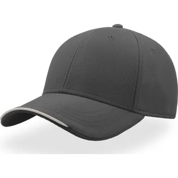 Atlantis Headwear Kšiltovka Estoril-S, 6 panelová COT33023067099-dark grey Šedá tmavá UNI
