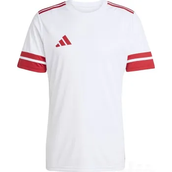 Míčový sport Dres ADIDAS SQUADRA 25, barva JG5829 bílá - team power červená, velikost 140
