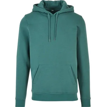 pracovní mikina Build your Brand Mikina BY 011 s kapucí COT560011aha01-pale leaf S Leaf světlá