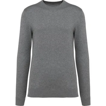 pracovní mikina Kariban Svetr Kariban PK900 Supima®, pánský COT20090003401-grey heathe S Melír šedá