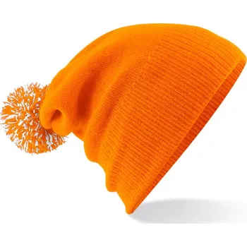 Beechfield Čepice B 450 Snowstar® COT53045087199-orange/whit UNI Oranžová/bílá