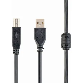 Kabel do PC GEMBIRD Kabel USB 2.0 USB A vidlice,USB B vidlice niklovaný 1,5m