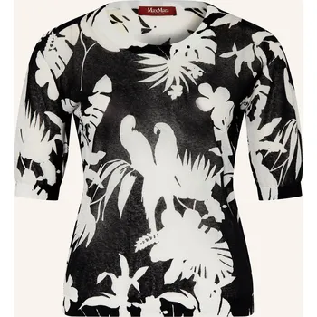 Dámský svetr Max Mara Studio Dámské Úpletové Tričko Comodo, černá / bílá, 34