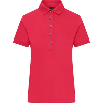 Pánské tričko James & Nicholson Polokošile JN 1301, žerzejová, krátký rukáv, dámská COT021301o4304-light red XL Červená světlá