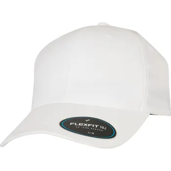 Pracovní přilba Flexfit Kšiltovka Flexfit NU® 6100NU, 6 panelová COT55610000134-white Bílá L-XL