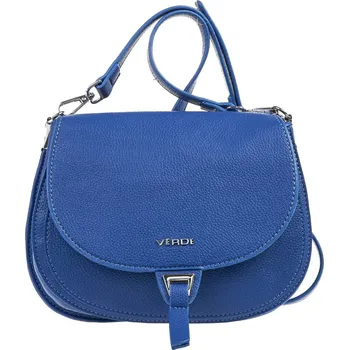 Kabelka Verde Dámská crossbody kabelka 16-7178 Blue + 2 měsíce na vrácení zboží