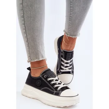 Dámské tenisky Dámské tenisky na masivní podrážce Big Star NN274129 Barva: Černá, Velikost: 40