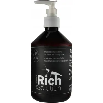 Hnojivo QualDrop Rich Solution 500ml - Fulvo hnojivo NPK pro krevetkárium