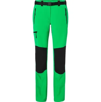 Pánské kalhoty James & Nicholson Kalhoty JN 1205, trekingové, do pasu, dámské COT021205v0702-fern green/ M Zelená kapradí/černá