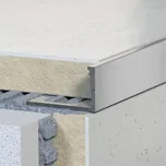 Havos Profil ukončovací B01 "L" hliník 12,5 x 2500 mm, elox bronz, B01/10/12/306/2500