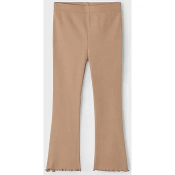 Dívčí kalhoty Mayoral zvonové legínové kalhoty 3701 béžové Rozměr: 134