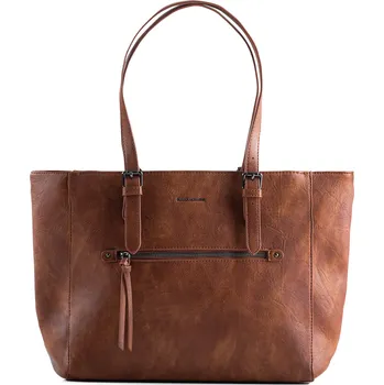 Kabelka David Jones Dámská kabelka CM6826 Brown + 2 měsíce na vrácení zboží