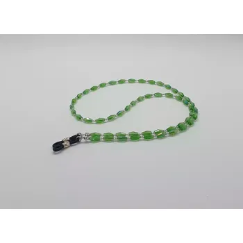 MONTANA EYEWEAR Pevná korálková šňůrka na brýle 423SS - zelená
