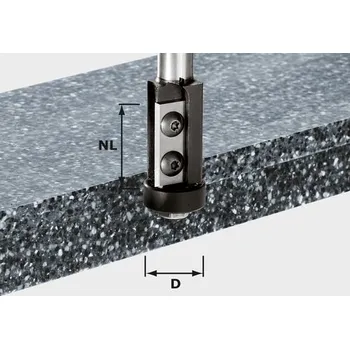 Příslušenství k frézce Lícovací fréza s&nbsp;vyměnitelnými břitovými destičkami HW S12 D21/30WM [491120]