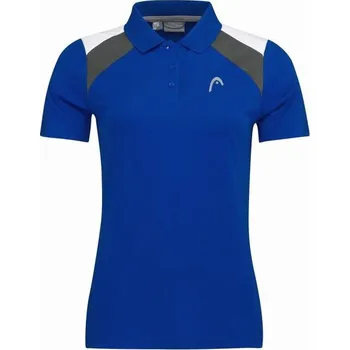 Dámské tričko DÁMSKÉ POLO TRIČKO HEAD CLUB TECH POLO SHIRT WOMEN 2022 ROYAL BLUE M