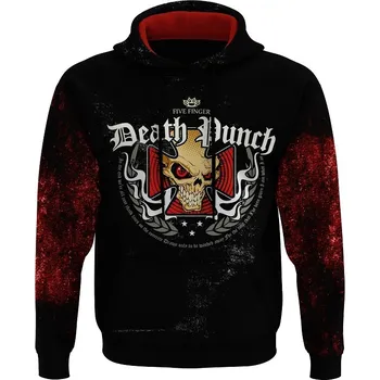 Pánská mikina luxusni_unisex_mikina_skupina_Death_Punch_Five_Finger Pánské luxusní mikiny: 6XL