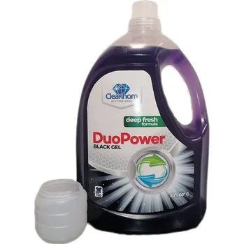 Prací prostředek Cleanhom DuoPower gel na praní Black 3,3 l/110 praní