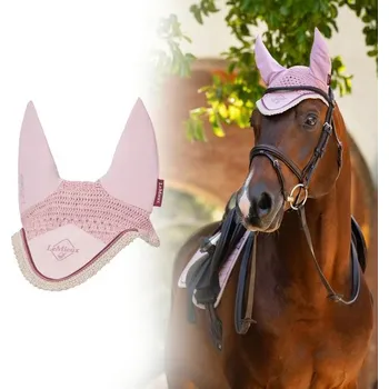 Koňská maska proti hmyzu Čabraka na uši LeMieux Classic Blossom Kolekce 2025