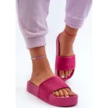 Dámské žabky na platformě z semiše Big Star NN274A671 Barva: Růžová, Velikost: 40