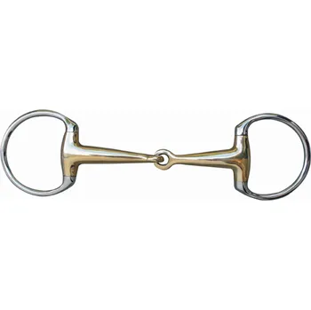 Udidlo pro koně Udidlo HKM Argentan oliva lomená udítko 16mm 11,5 cm